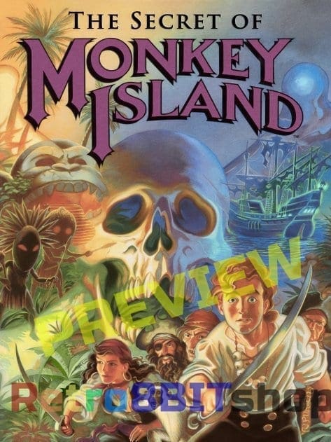 The Secret of Monkey Island Game Poster