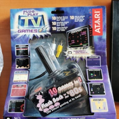 Atari 2600 joystick tv game