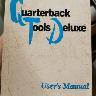 Quarterback Tools Deluxe User's Manual