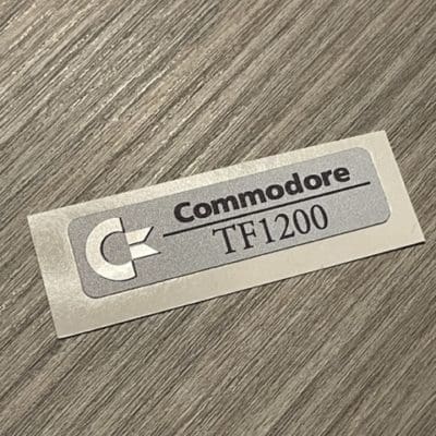 Amiga 1200 'TF1200' badge