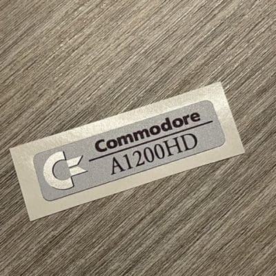 Amiga 1200HD badge