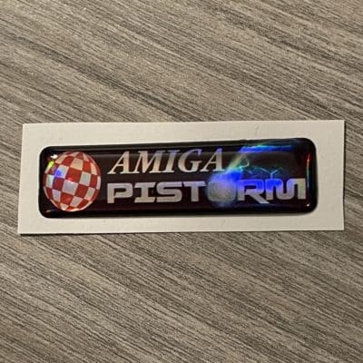 Amiga 1200 PiStorm 'Boing' badge