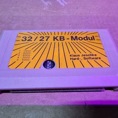 Vic-20 32/27 KB Module by Klaus Jeschke