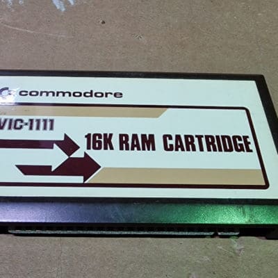 VIC-1111 16K RAM cartridge