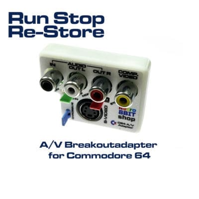 A/V Breakout adapter for Commodore 64