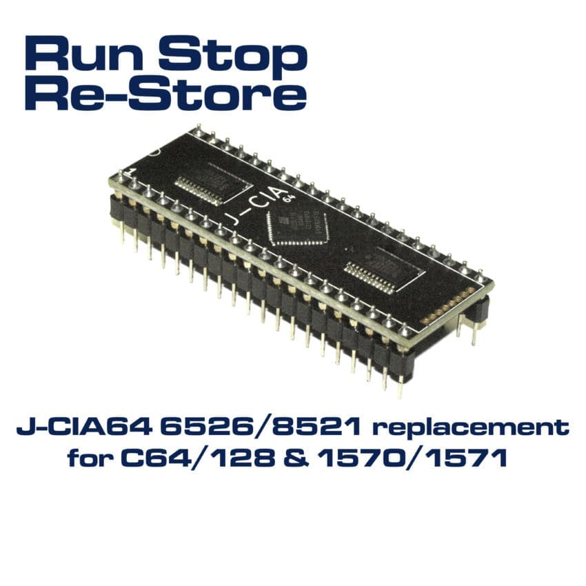 J-CIA, the modern MOS6526 and 8521 alternative for the Commodore 64/128