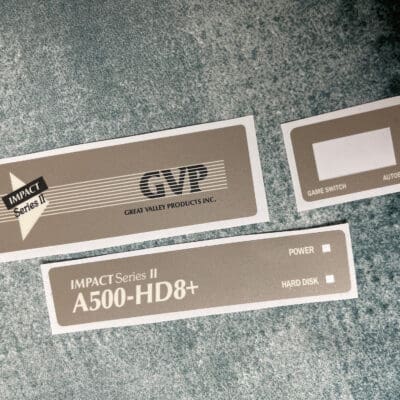 GVP Impact series II A500 HD8+ sticker set