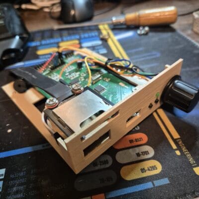 Amiga 2000 Gotek / Raspberry Pi SD Slot 3.5" Floppy Drive Replacement (3D STL Download)