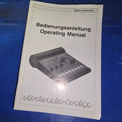 Neptun Genlock Manual - German