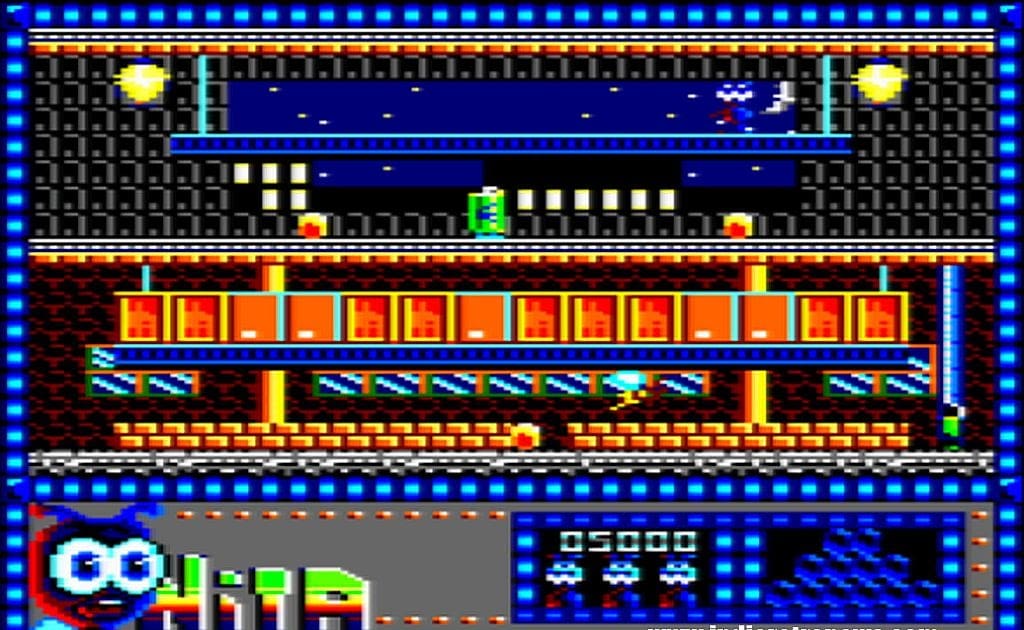 Indie Retro News: Nita - A challenging Amstrad CPC Platformer released by haThus in 2023 gets a colour upgrade!